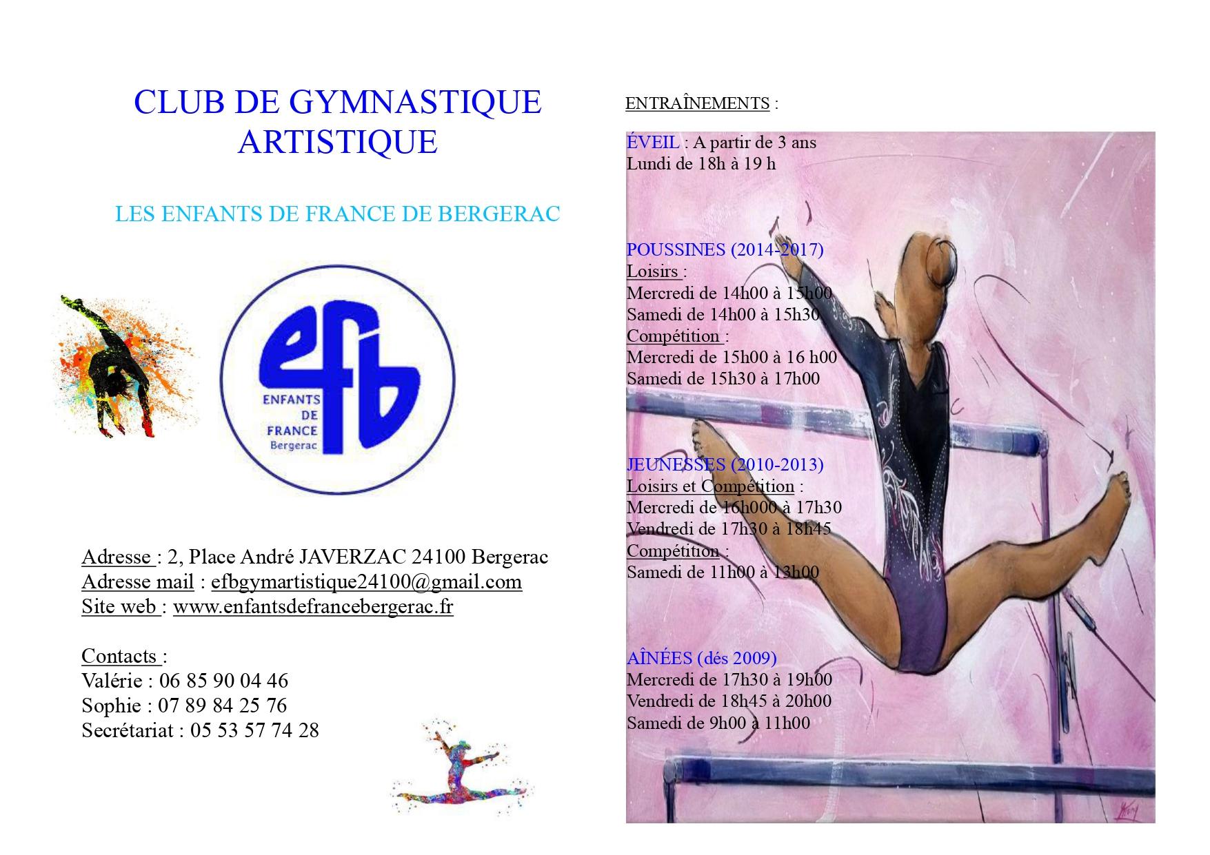 Club de gymnastique artistique plaquette page 0001