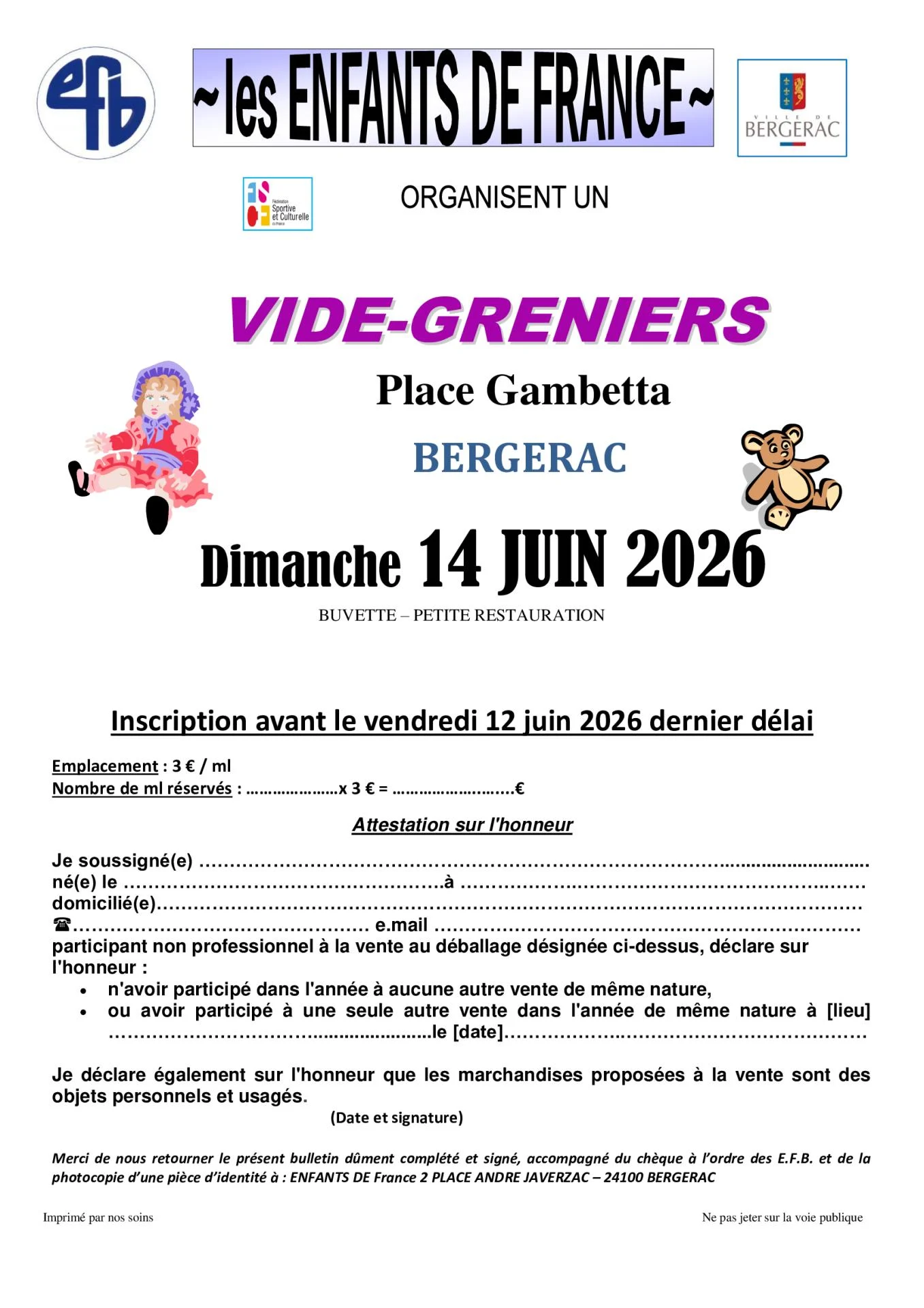 Inscriptions vg 2026